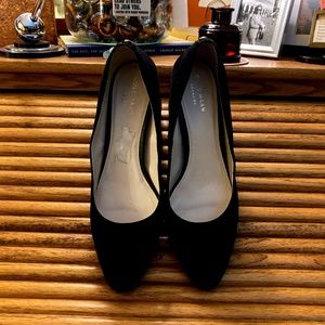 Cole Haan Black Suede Pumps
